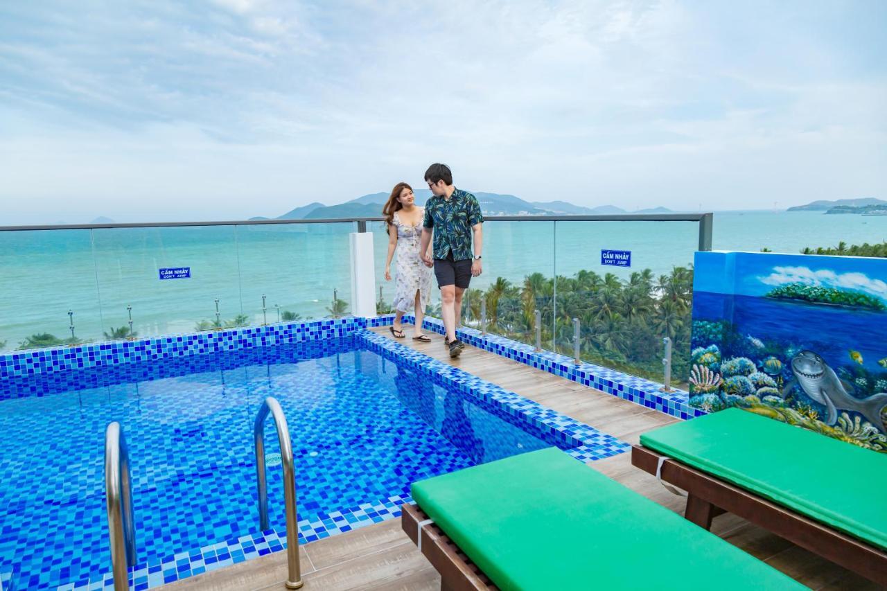 Azura Gold Hotel & Apartment Nha Trang Bagian luar foto